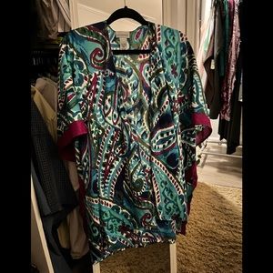 Plus size one size fits all kimono